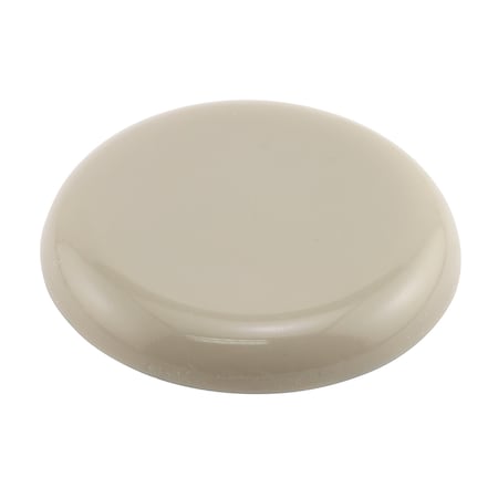 Prime-Line 1-11/16 in. Round Adhesive Tan Hard Plastic Slider 4 Pack MP75141
